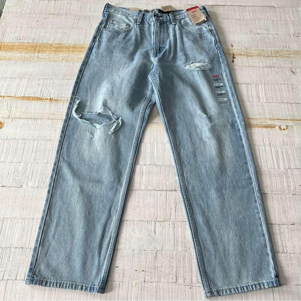 Levi’s SilverTab Loose Fit Jeans Men’s size 30x30 NWT Distressed Baggy Denim